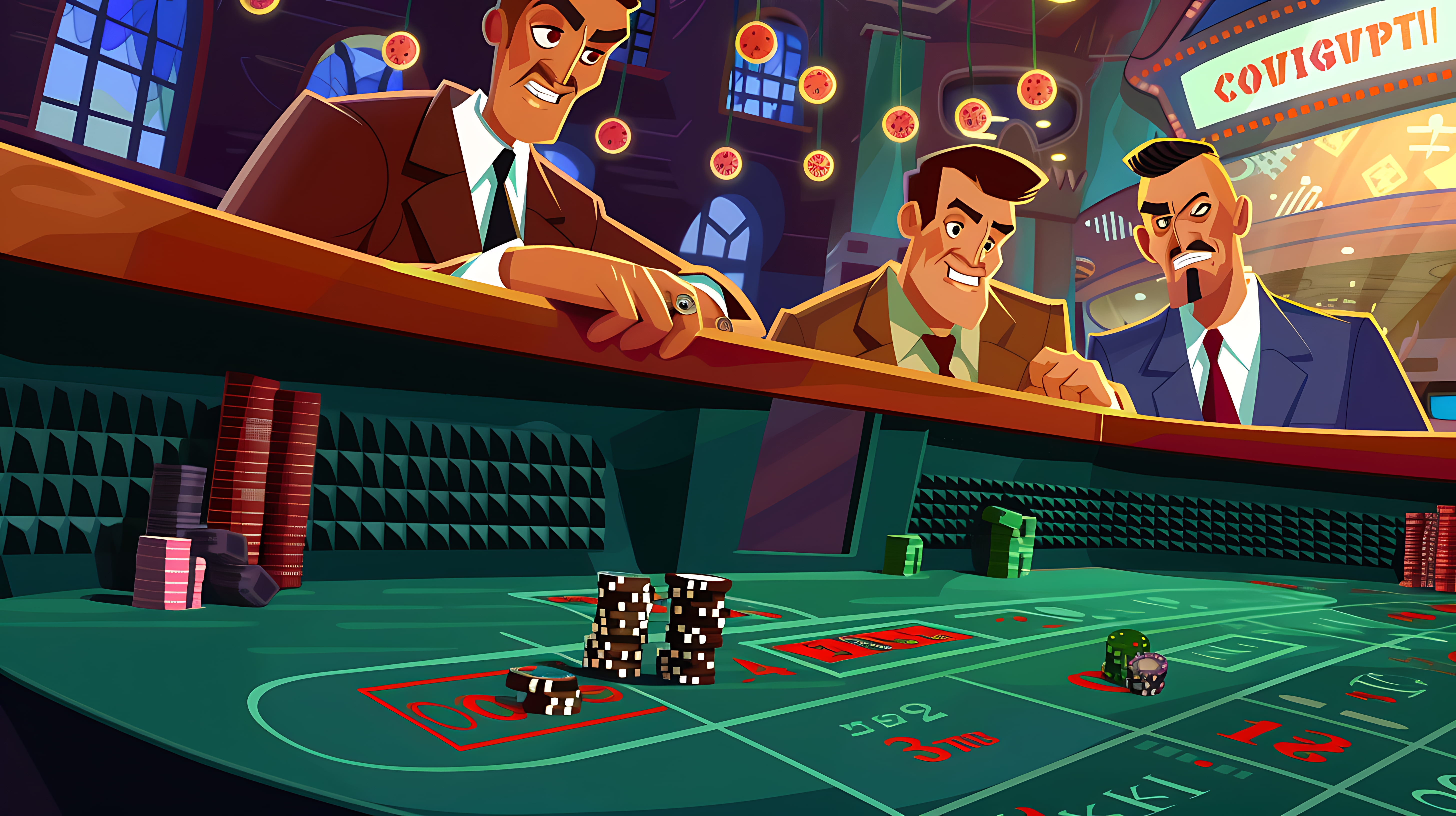 Player enjoying a social reel-based game